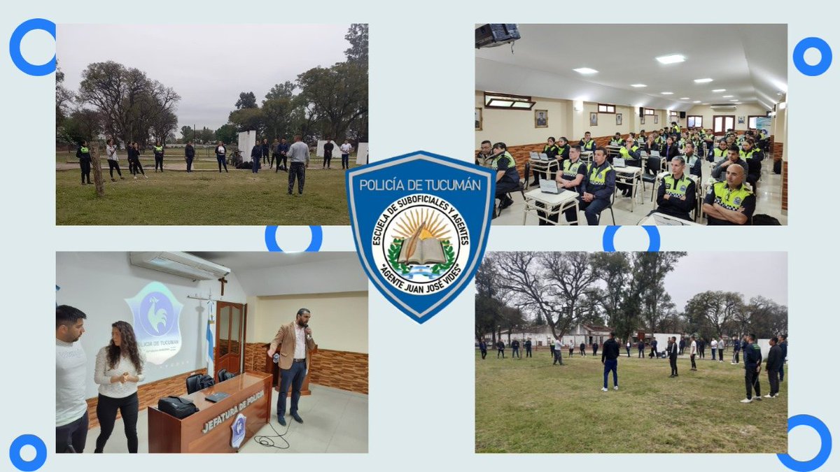 direccion_cdg's tweet photo. 📚Plan de Formación Profesional
Cerramos las capacitaciones del mes de Septiembre pertenecientes al@MinSegTuc  
Con la asistencia total de 505 alumnos: 190@subsec_cdg, 91Esc. de Subofic. 219 Esc. Superior@PoliciadeTucum1
y 5de Nación formando parte de manera virtual y presencial. https://t.co/a3o3gflOnG