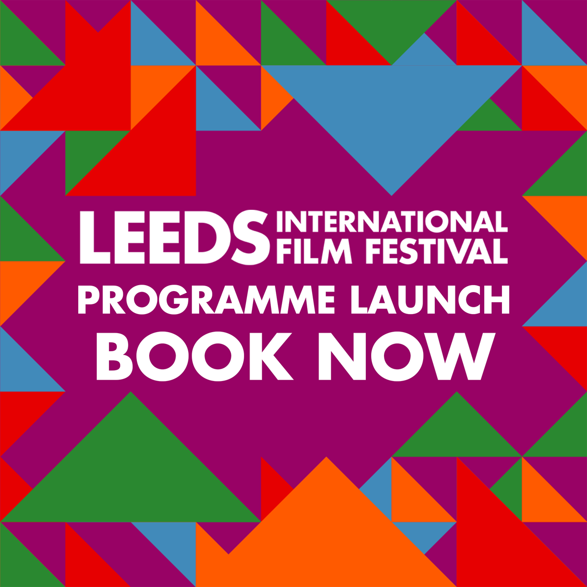 leedsfilmfest's tweet photo. Tickets are now available for the free #LIFF2023 programme launch event! See trailers for 46 film highlights and pick up the 92-page printed guide.

���� 11 October, 6pm &amp; 8pm at Vue Leeds in The Light

🎟️ BOOK NOW: https://t.co/FySjeu8nM0 https://t.co/NOJRmmqSBQ