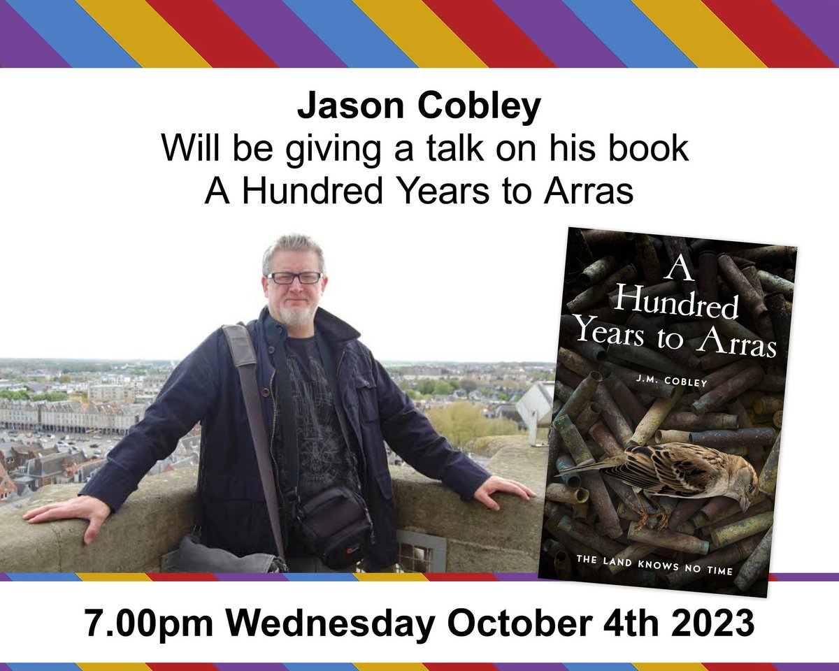 This evening at 7pm at the Galanos House Hub in Southam, a prelude to the #SouthamBookFest which takes place on Sunday at the Graham Adams Centre from 11am.