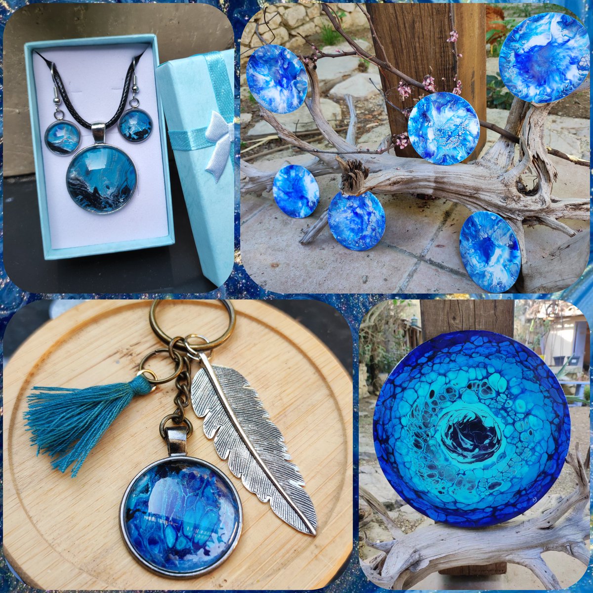 alyssonrose1's tweet photo. Le bleu est à l'honneur avec ces nouveaux articles à la une sur la boutique ! 💙��💙🩵

https://t.co/Rs7gJP56Fy

#art #artfluide #artabstrait #acryliquepouring #acrylicpainting #flipcup #fluidpainting #fluidart #faitmain #vente #etsy #etsyseller #etsyshop https://t.co/cvoqZyNeFe