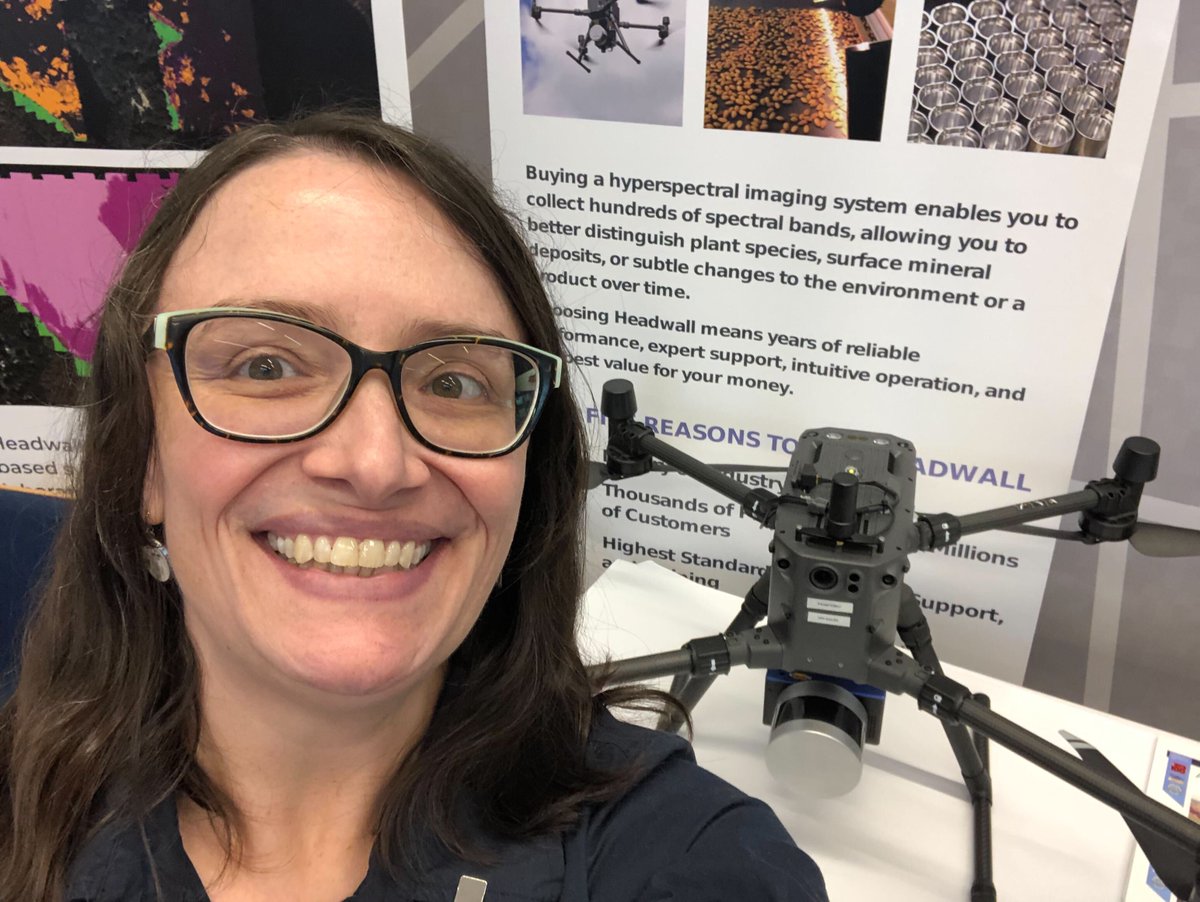 We're at the <a href="/AUVSINewEngland/">AUVSINewEngland</a>  UAS Summit at the <a href="/Northeastern/">Northeastern University</a>  Innovation Center in Burlington, MA today and tomorrow. Hyperspectral imaging platforms for remote sensing of the environment, infrastructure, agriculture, archeology, mining, and more!

headwallphotonics.com/events-and-tra…