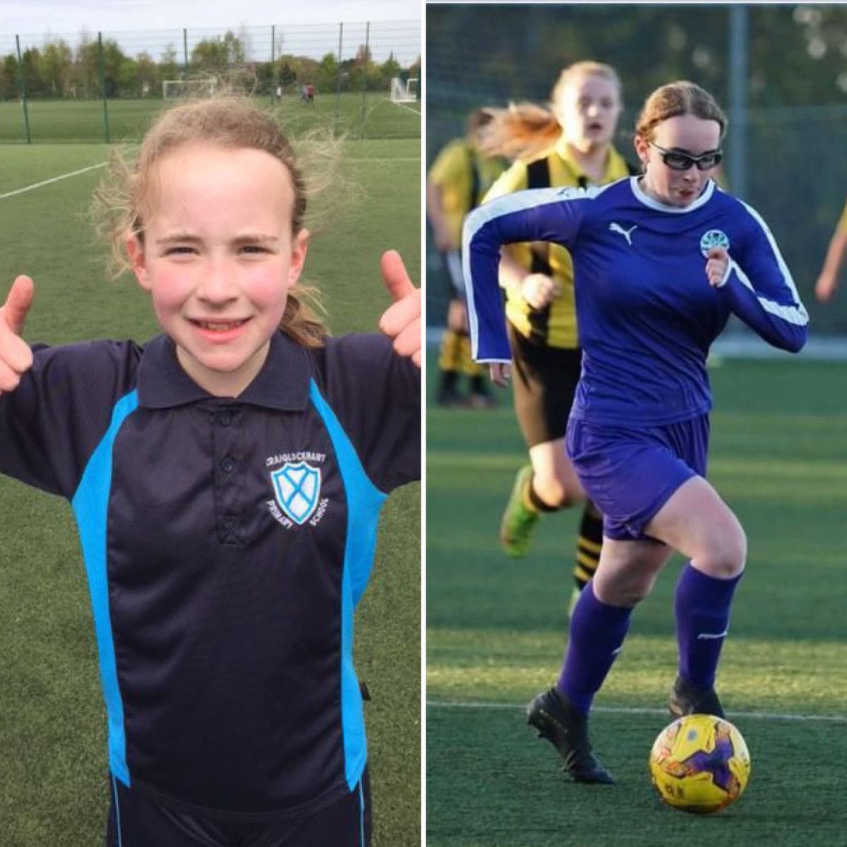 9 years ago today, I played my first football game. I am still playing, and it’s amazing to think how football became such a big part of my life. What a way to celebrate Scottish Women & Girls in Sport Week! 

#SheCanSheWill