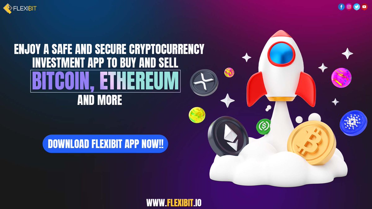 flexibit_io's tweet photo. #Crypto Trading Just Got Smarter! ๐ค๐
#Flexibit offers unmatched #security and accuracy. ๐โจ
Your key to a prosperous #financial future is here. ๐๐น
Join us and trade with confidence! ๐ฐโจ
https://t.co/C6bFjoai0A
#FlexibitApp #CryptoTrading #SecureInvestments https://t.co/MePyRoJ8m8