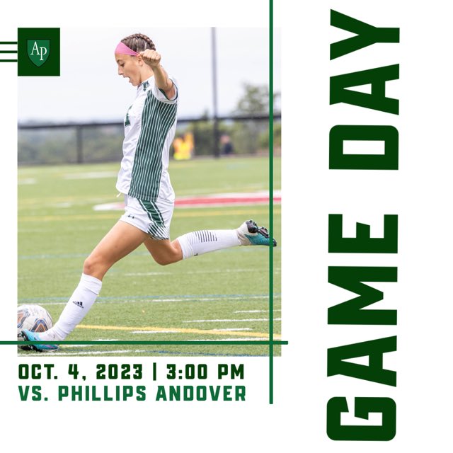 Road game! @AustinPrepGSoc is heading over to Phillips Andover today for a 3 pm game! Good luck ⚽️ #unitas