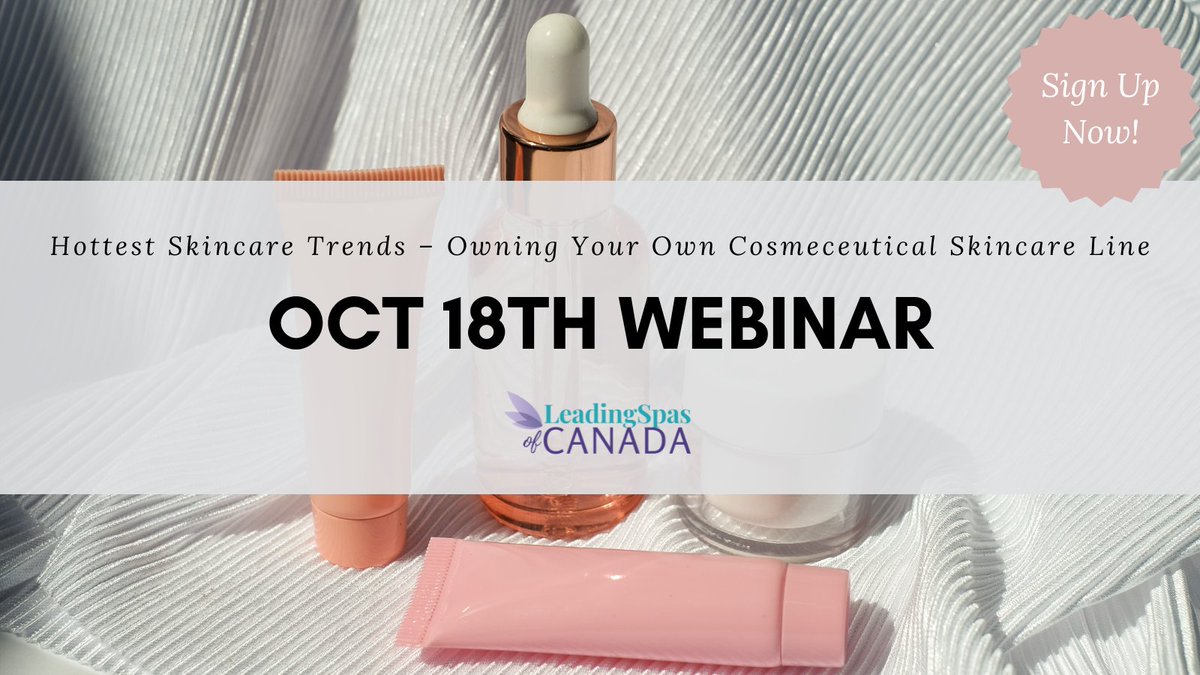 WEBINAR!
One of the fastest growing trends in #skincare is #indiebrands offering effective, cosmeceutical skincare. Take advantage of the powerful strategies that privately branded skincare offers, &amp; see how you can be up &amp; running in as little as 4 weeks!
bit.ly/3ZDUhDz