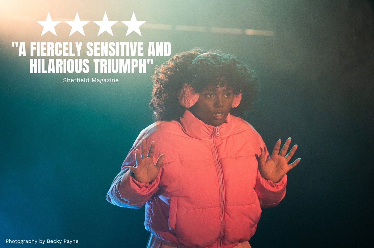 crucibletheatre's tweet image. 📣 'We Could All Be Perfect has stuck with me, in the way glitter does after a party. It clings to everything you have, and its sparkle isn’t going anywhere – and I don’t want it to.' (Sheffield Magazine) ✨

Until Sat 14 Oct. Tickets: bit.ly/3E04UGJ

📸 - Becky Payne.
