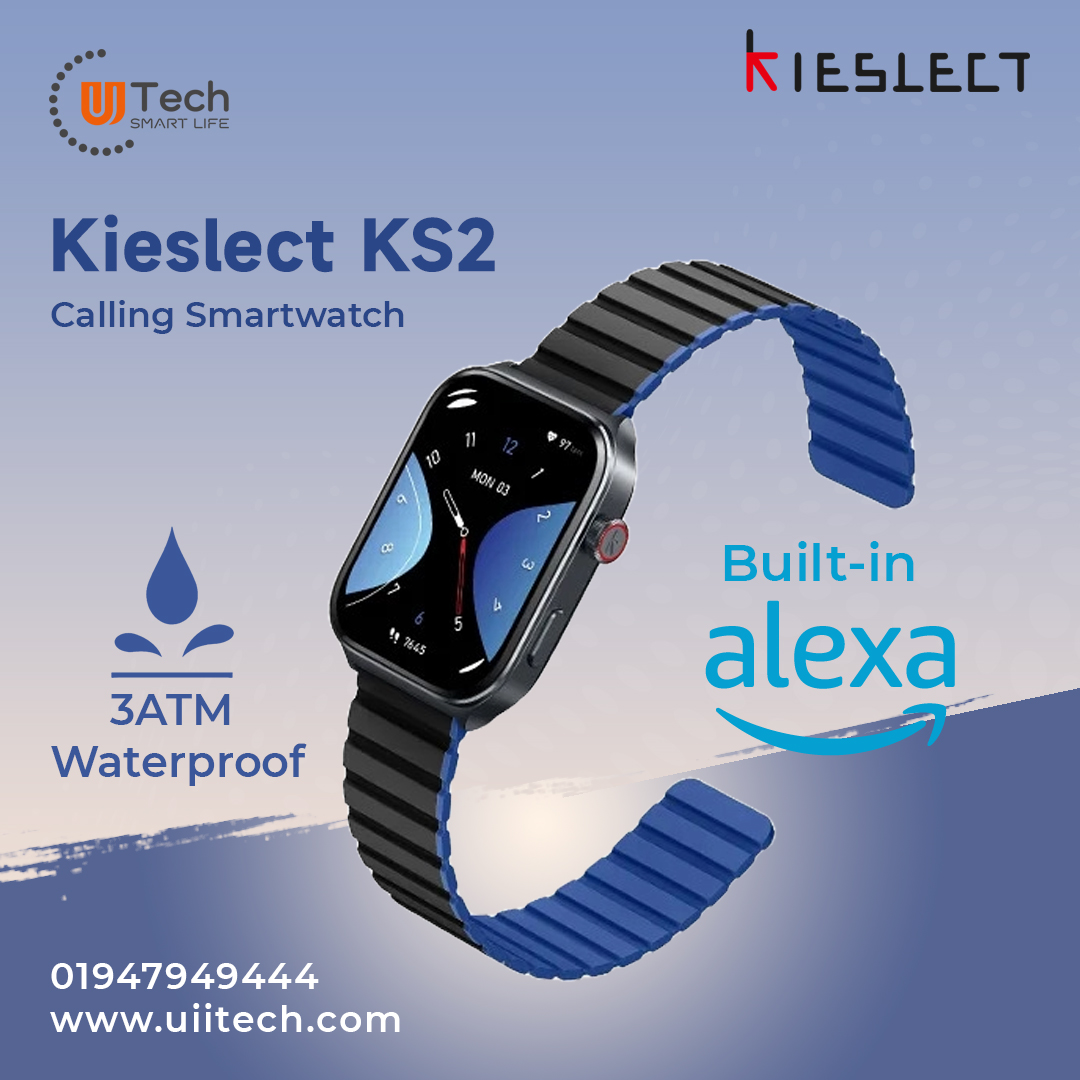 uiitech's tweet image. Kieslect Ks2 FHD AMOLED Calling Smart Watch
Order Link: uiitech.com/product/kiesle…

✅Discount Price: 7350 Tk
✅12-Months official warranty
✅Enjoy Faster Delivery 

☎️Call Us: 01947949444
🌏 uiitech.com

#Kieslect #Ks2 #smartwatch #KieslectKS2 #KieslectSmartWatch