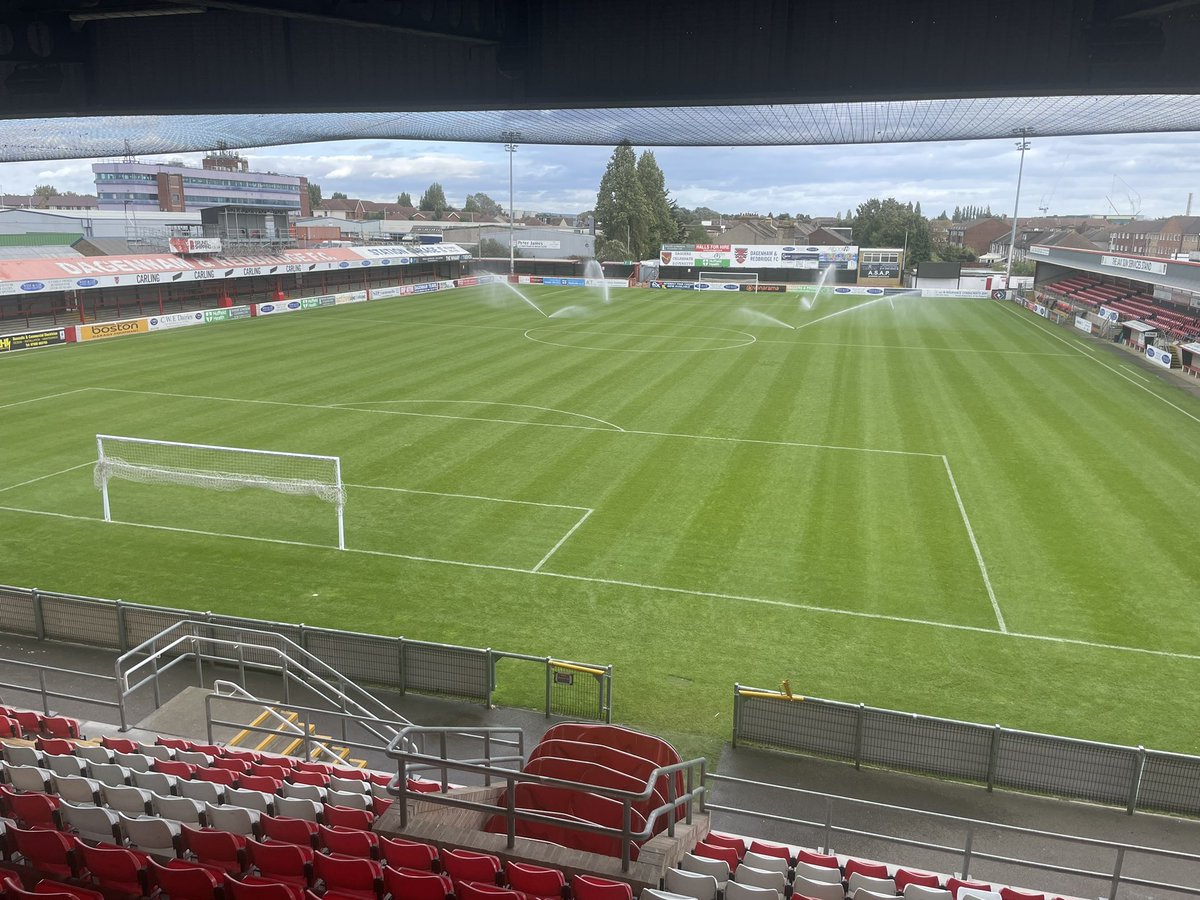 Fertilised and pro cored now for a weeks rest💦🌱