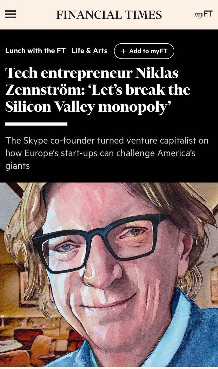 Sebastian Siemiatkowski (@klarnaseb) on Twitter photo Yes! I completely agree with <a href="/nzennstrom/">Niklas Zennström</a> - in the early days of Klarna a lot of people would tell us we had to move to Silicon Valley and I think it’s very poor advice. You have so many start-ups chasing the same engineers that I think it's actually harder in many ways to build a Yes! I completely agree with <a href="/nzennstrom/">Niklas Zennström</a> - in the early days of Klarna a lot of people would tell us we had to move to Silicon Valley and I think it’s very poor advice. You have so many start-ups chasing the same engineers that I think it's actually harder in many ways to build a