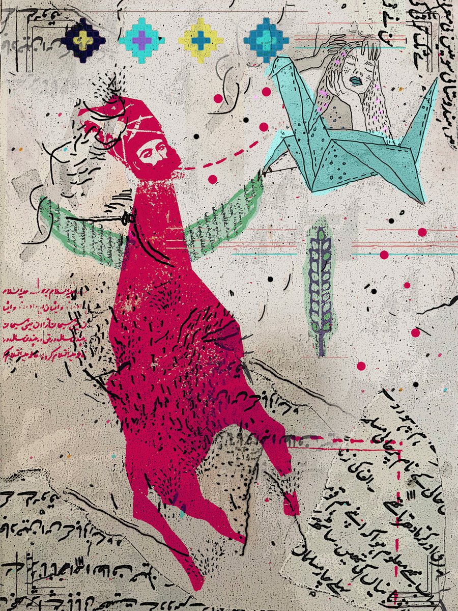 🔴 Collected! 

blametezos - Paper Bird

Art by :  @saeideart_tez 

#NutsArtshare