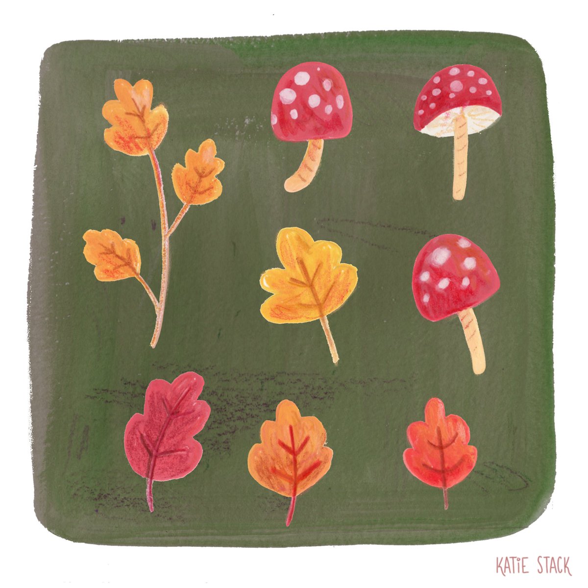 KatieStackDraws's tweet image. Catching up: Days 2 and 3 of #peachtober and #scbwiartober

Mystery &amp;amp; Cosmos 🐈‍⬛✨

Autumnal 🍂🍄