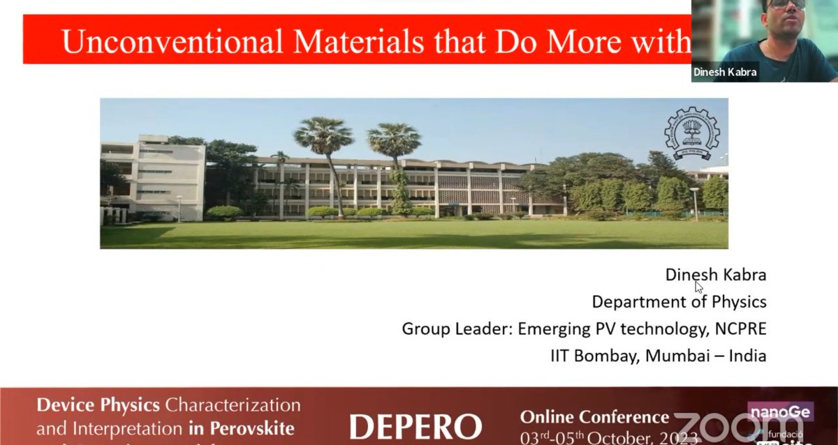 nanoGe_Conf's tweet photo. 🔺After captivating presentations there's no better way to end this second day of #DEPERO Online Conference on Device Physics Characterization and Interpretation in Perovskite and Organic Materials than with an e-Poster Session!

👉Check the website:
https://t.co/ZW2SvvV5RE https://t.co/l6hPHEuJ6k