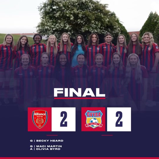 Alliance SC U19G Elite NL Club (GA) tweet media