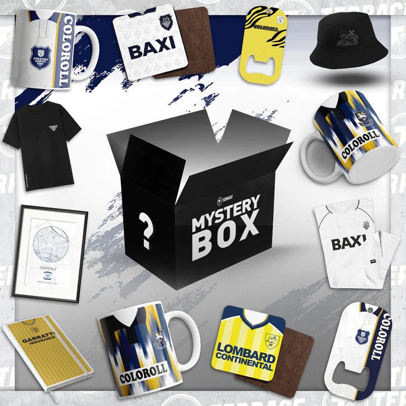 🎁Fancy a FREE Preston North End Retro Mystery Box from theterracestore.com/products/prest…? Retweet & follow to enter! #PNEFC