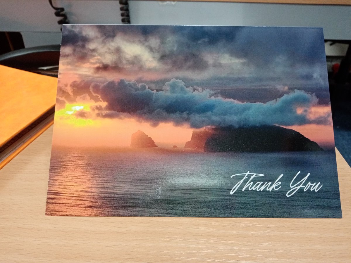 So lovely to receive a thank you card for the team. Really nice to know we've made a difference to someone #1bigteam @UHP_NHS