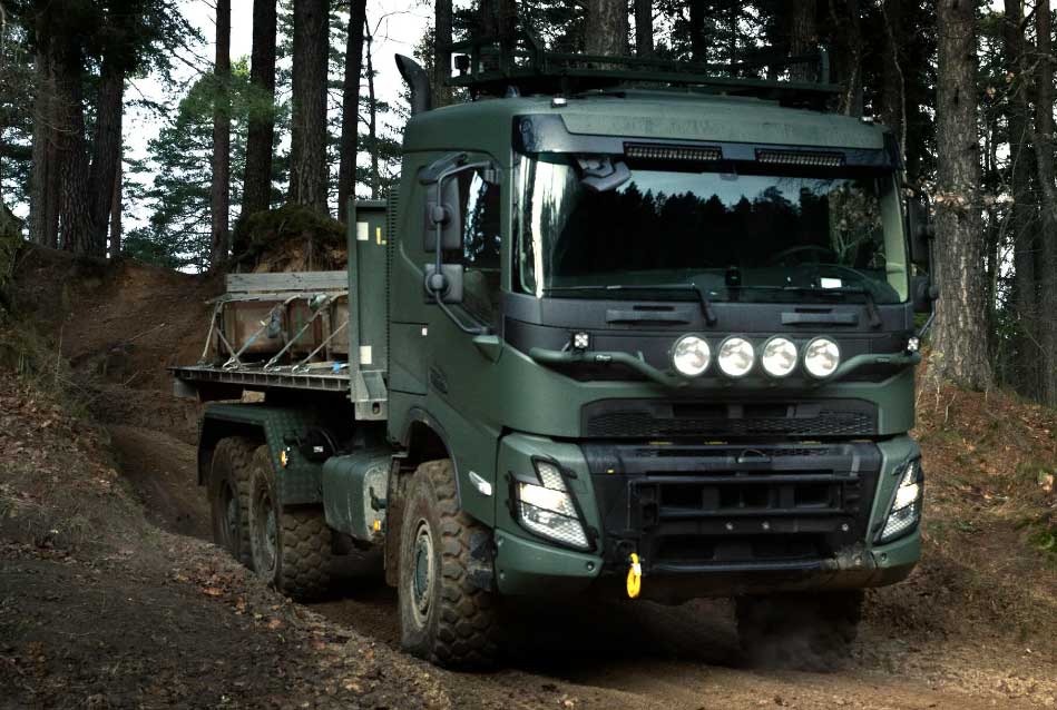 Volvo will deliver 3000 trucks to Latvian and Estonian Army in the coming 7 years.
