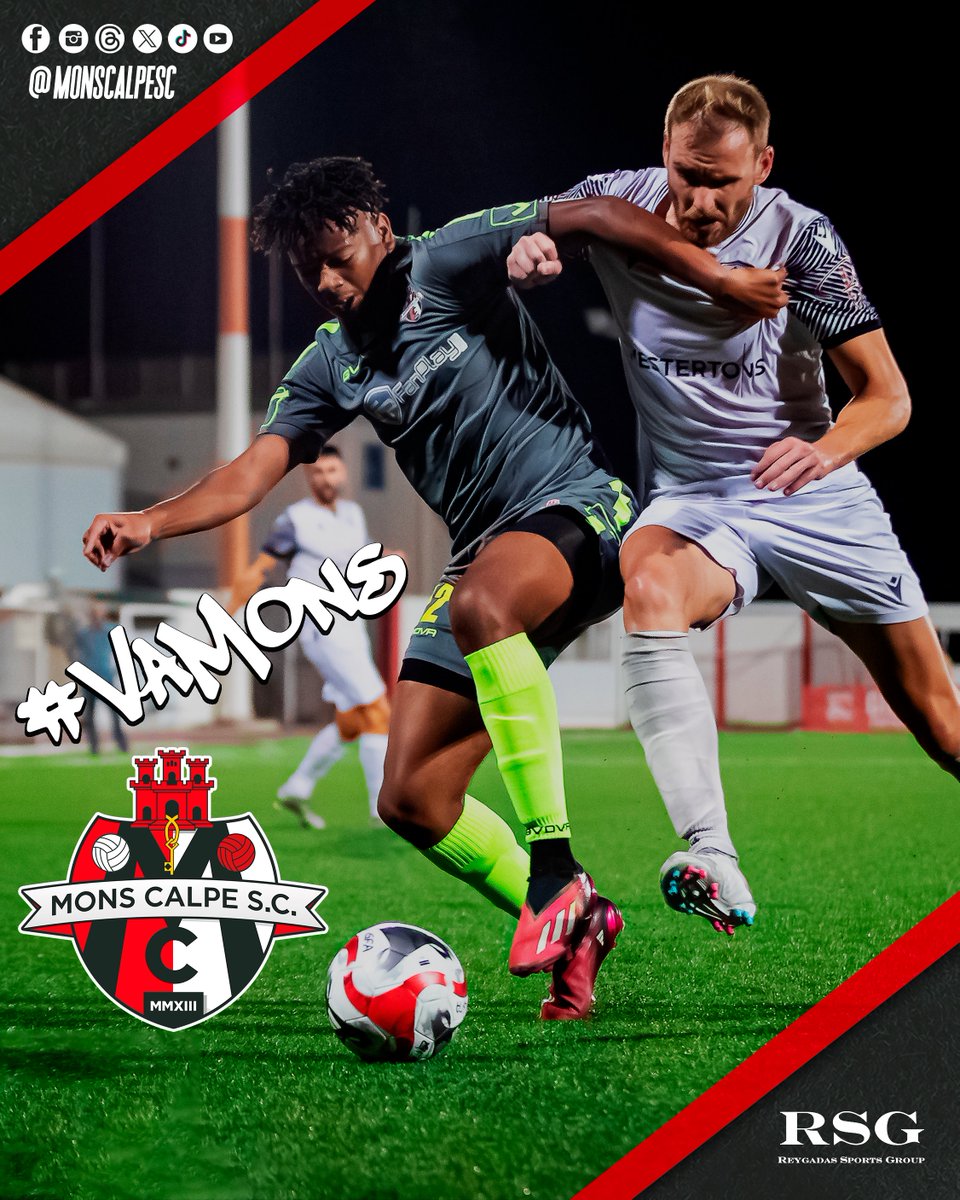 MonsCalpeSC's tweet photo. 🇬🇧🔥 "Come on Mons Calpe, we don't give up, not one step back. Victory awaits us, join us in the official matches and encounters at Victoria Stadium; your support is crucial. Let's go!" #Vamons⚽🏆 #MonsCalpe #GibraltarFootball #VictoryAwaits

🇪🇸🔥 "Vamos Mons Calpe, no nos rendimos ni un paso atrás, la victoria nos espera. Acompáñanos en los partidos y encuentros oficiales en el Estadio Victoria; tu apoyo es fundamental. ¡Vamos!" #Vamons⚽🏆 #MonsCalpe #FútbolGibraltar #LaVictoriaNosEspera#Gibraltar #MonsCalpeSC #Football #FotballPlayer #FootballMatch #GibraltarFootball #GribraltarSoccer #LigaGibraltar #Mons #Calpe #MonsCalpeGibraltar  #RSG
