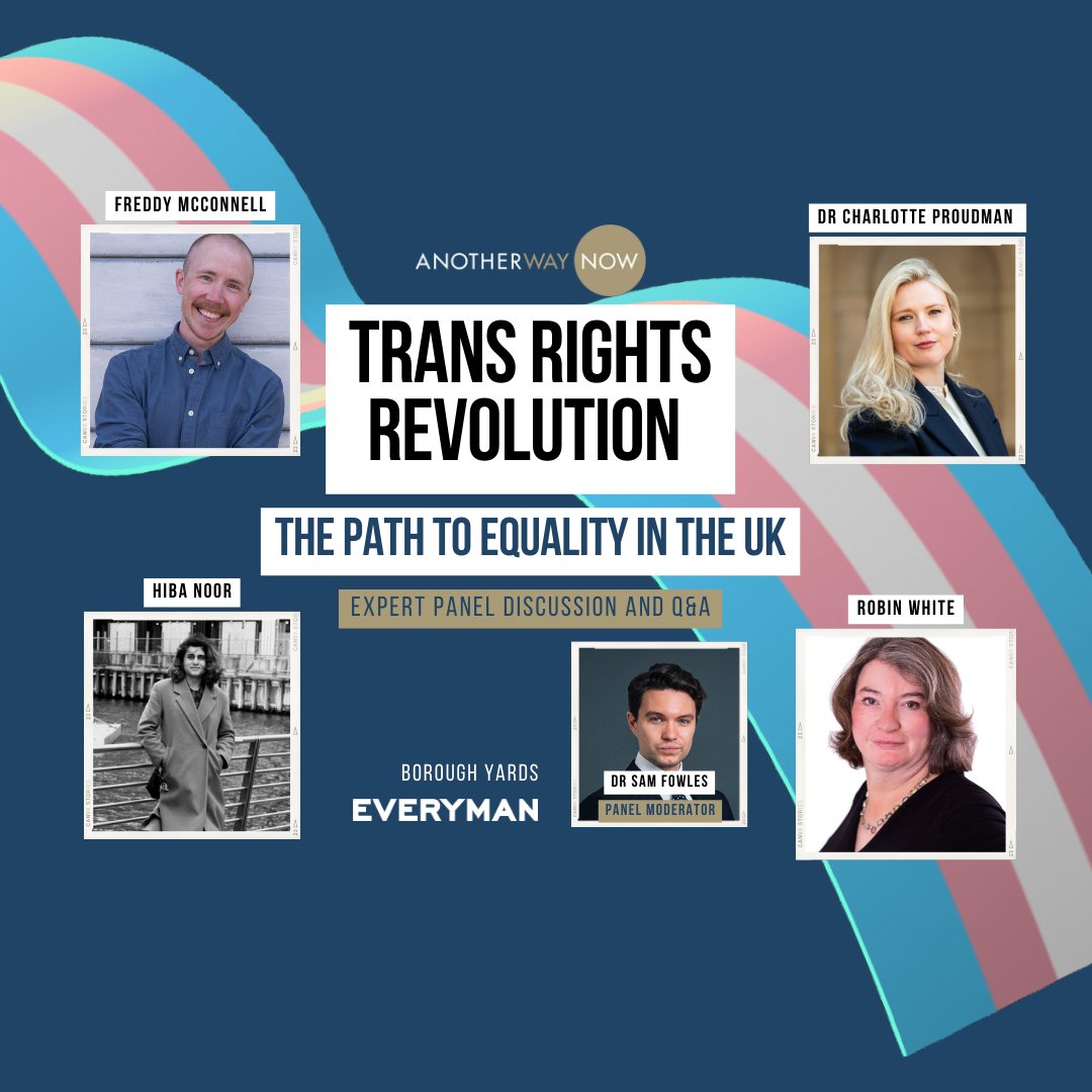 🎉 Check out our incredible panel for tomorrow's event!

📍Everyman Borough Yards
🗓6:30pm 5th Oct
🎟eventbrite.co.uk/e/trans-rights…

#TransRightsAreHumanRights
#transrights #translivesmatter #LGBTQ #RishiSunak