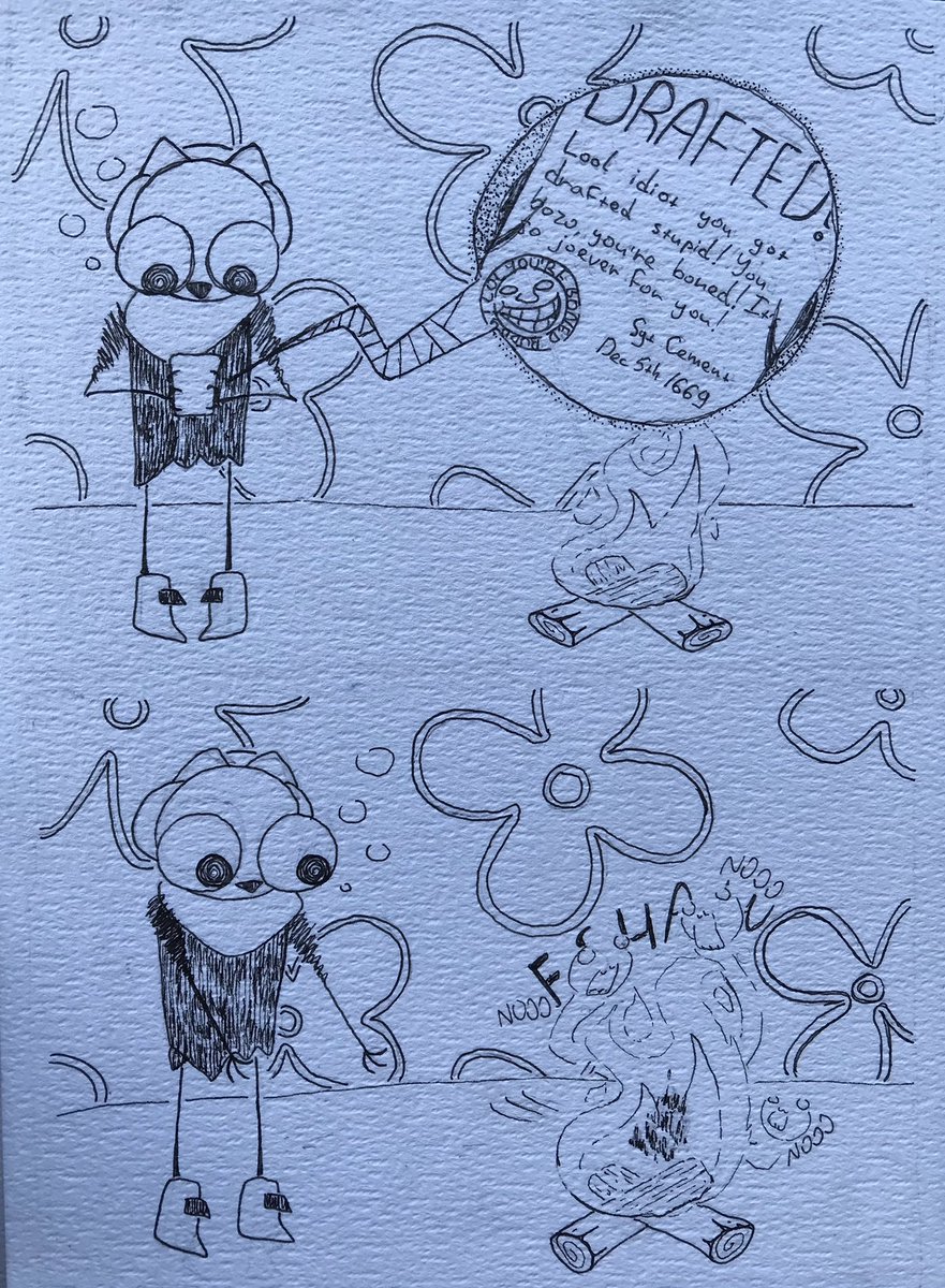 day 4 of stinktober we got dodge #Inktober