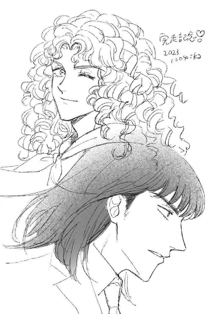 完走記念らくがき❣️ 