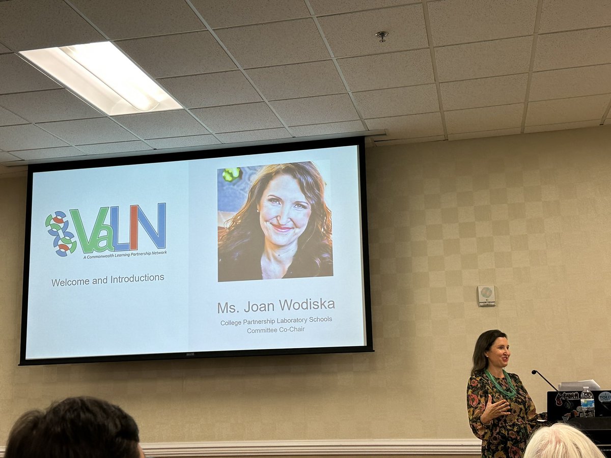 WendyTillett's tweet image. Excited to be part of VaLIN! Inspired by @JWodiska to be “Innovation Amplifiers!” Also, great to see former CuCPS Super, @dramygriffin!#VaLIN5.0 @pammoran @gckeller1230 @VA_Partners4Ed @ALPLearn @VirginiaLearns @VDOE_News  @scl_va @SchoolCouldBe @vassnews #ccesdukes #WeAreCucps