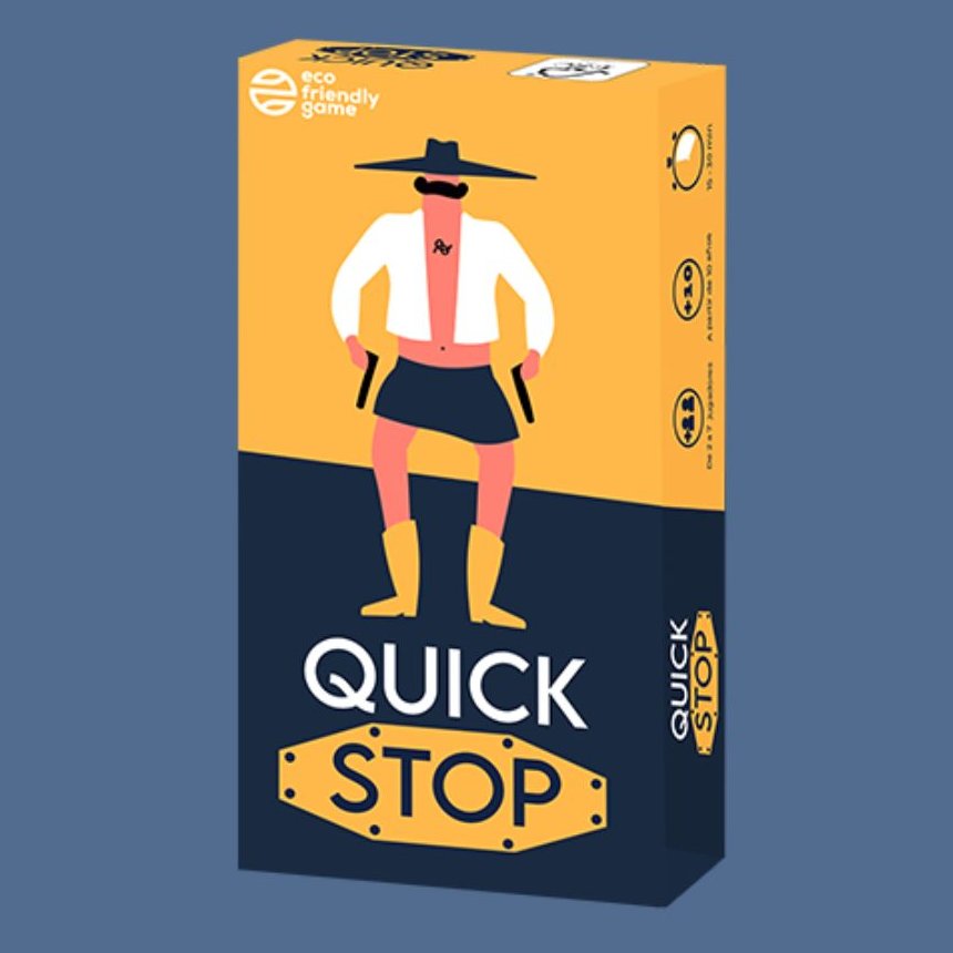 Asmodee_es's tweet image. #QuickStop es el juego perfecto para pasar tardes inolvidables con tus amigos 🤗