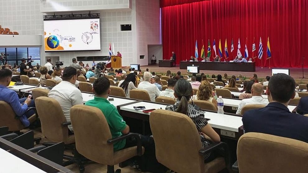 #4Oct La República Bolivariana de Venezuela participa con dos empresas compradoras y 13 exportadoras, en la X Edición de la Macrorrueda de Negocios Multisectorial Expo Aladi 2023, que se realiza en la República de Cuba.
#SomosMayorísdePaz