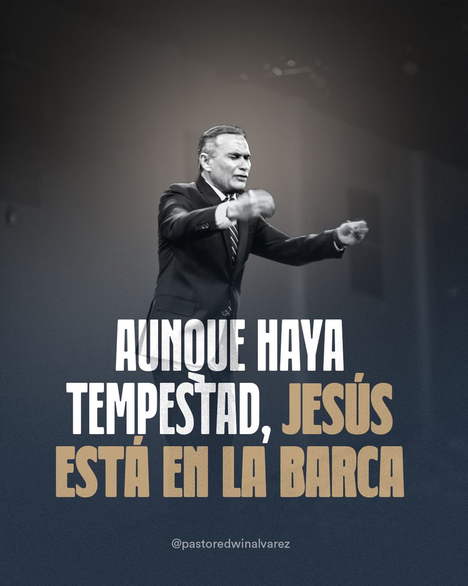 Aunque haya tempestad, Jesús está en la barca