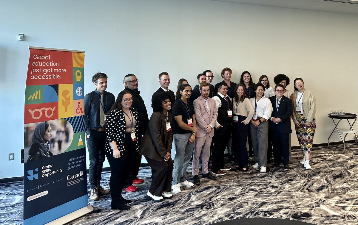 Proud of the students and graduates from across the country who joined ⁦<a href="/CollegeCan/">Colleges and Institutes Canada</a>⁩ along with Presidents and senior leaders from colleges and institutes to celebrate the success of GSO funded projects as we advocate for enhanced and sustainable funding.