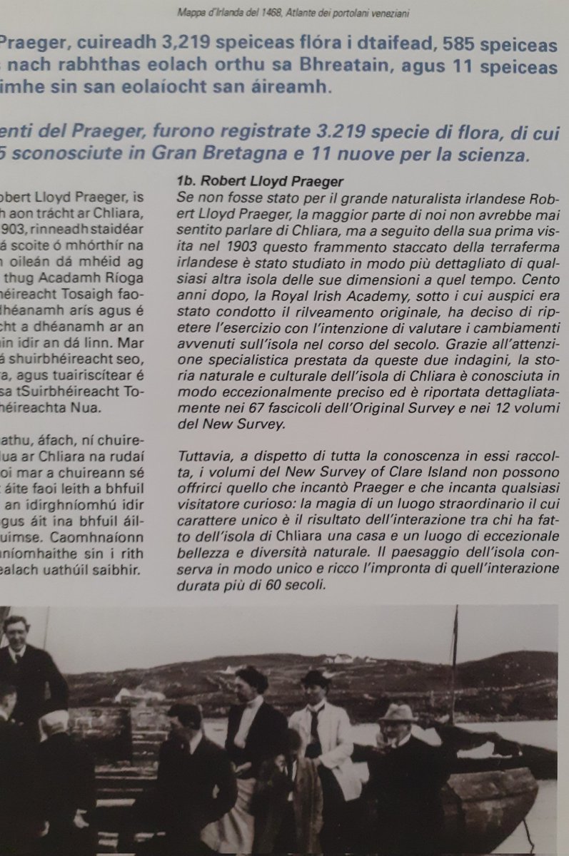 tosullivan06's tweet photo. Delighted to see R. L Praeger &amp; the #ClareIslandSurvey appear at the #VeniceArcitectureBiennale as part of the fantastic Irish exhibit #lnSearchofHyBrasil! https://t.co/x2x6x6sL12