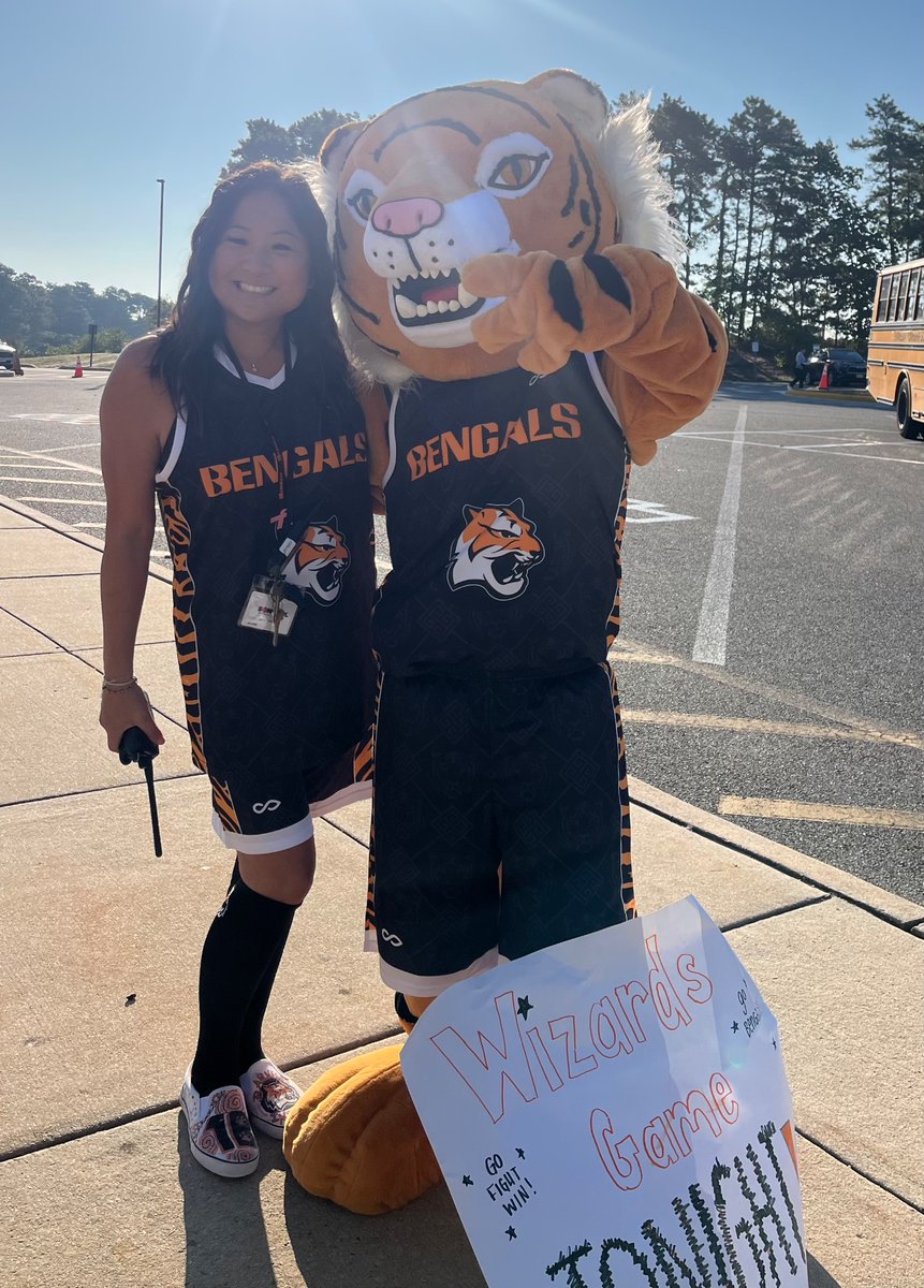 HERE WE GOOOOO 🐅🏀 Make sure you get your tickets for the Wizards Game TONIGHT! It’s going to be AWESOME!!! #BarnegatINSPIRES