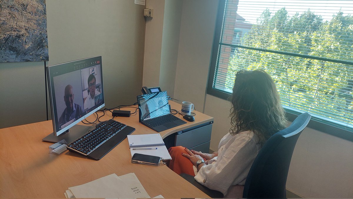 Esta mañana nos hemos reunido con la Cámara de  comercio de EEUU para estudiar vías de colaboración  debido a la gran presencia de multinacionales americanas en #Alcobendas como Pfizer, Lilly o Ford entre muchas otras.
<a href="/bettabracco/">Elisabetta Bracco</a>