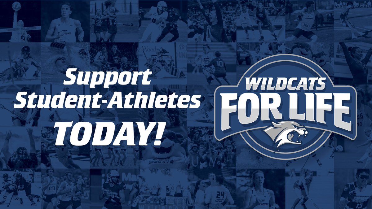 Help UNH student-athletes become Wildcats for Life! Learn More ➡️ unh.me/46eZUdI #BeTheRoar