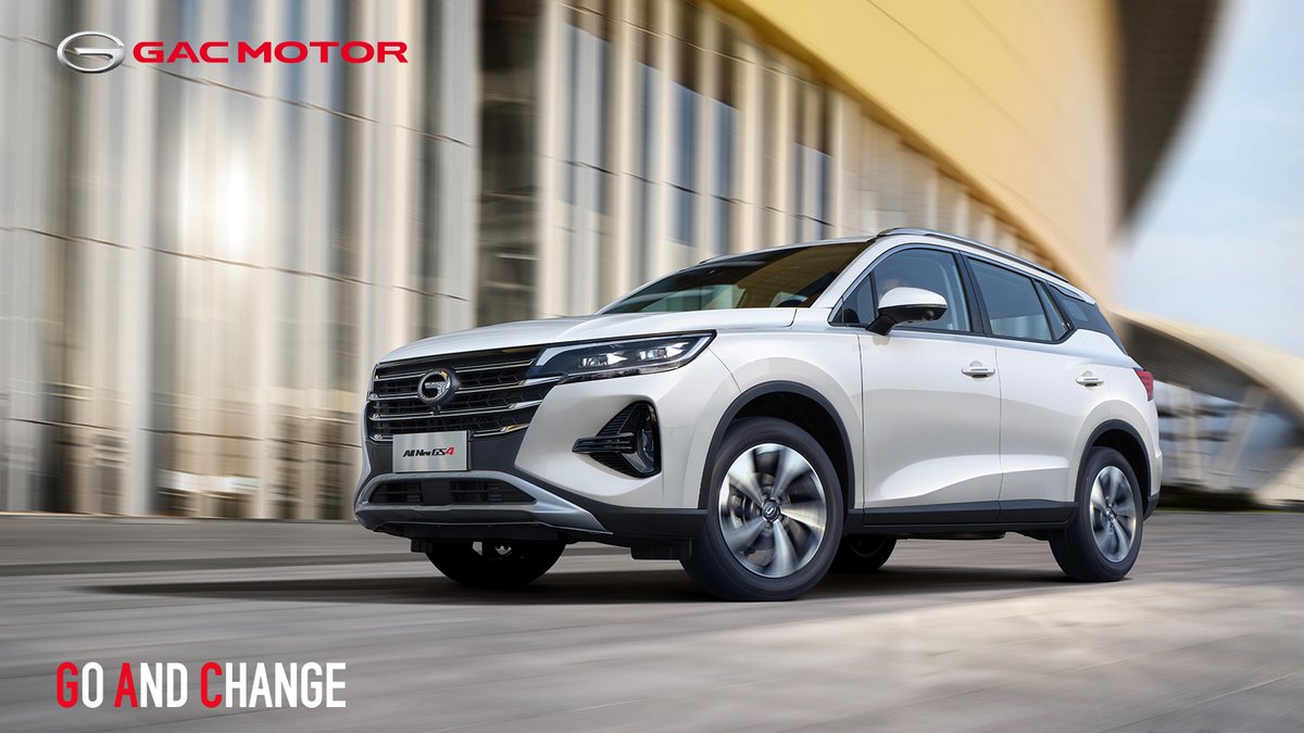 GAC_MOTOR's tweet photo. #AllNewGS4, driven by the brand new high-pressure 1.5GDI engine, dominates by sheer force. The inclusion of the #GAC Combustion Controlling System (GCCS) guarantees an energy-efficient fuel consumption of 6.8L/100km, providing an intense driving experience at lower carbon footprint.
*Depend on the specific models sold by local distributors.
#GACMOTOR #CRAFTSMANSHIP #GOANDCHANGE #GACTECH