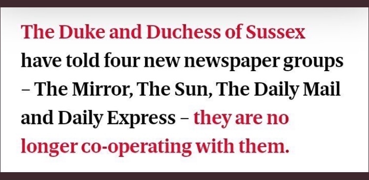 🆘 🗣At this stage we should all know by now 🇬🇧making comments re our favs is obviously projecting, pathological lying & spewing vitriol cause those of us who’s been a fan since Suits, IG & Meg becoming a Duchess are ahead of this #HateForHireJournalist racist sick game!