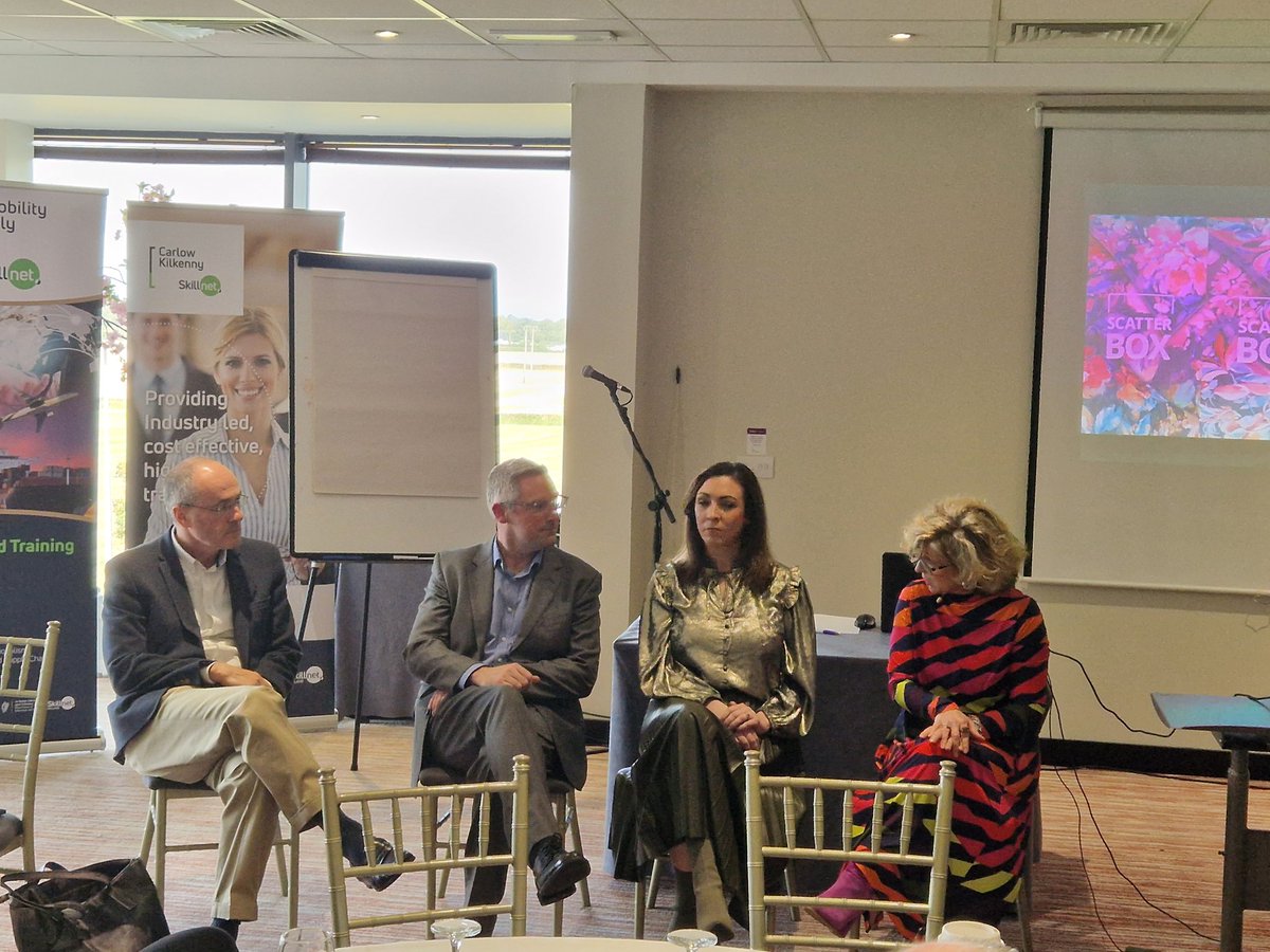 Great speakers this morning at @WCSkillnet @ckskillnet and @ciltskillnet event. Some new learnings about pivoting, relationships and Environmental, social, and corporate governance. Paddy Barr @sonyalennon Siobhan Walsh and Marcus Mallon were really engaging speakers. New