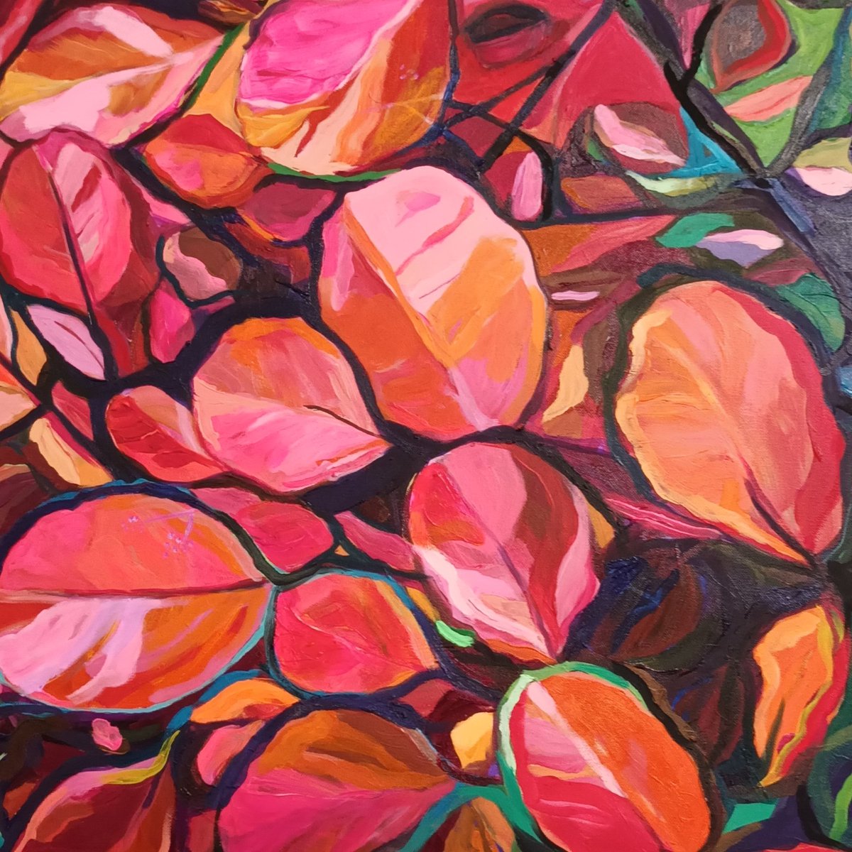 joypirkle's tweet photo. "Smoke Bush" my new exhibition opens at the Craft House Gallery in Woodbridge on 18th Oct to 24th Oct. https://t.co/vhjsXYi1xt
