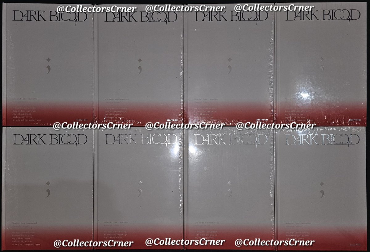 collectorscrner's tweet photo. [#CCUpdates] PH Arrivals 10.05.23

ENHYPEN Dark Blood Signed ✨

¬ all 24 albums has arrived
¬ flaws 👇

📌 kindly settle your isf balance of Php 180 per album

shipout date; (SDD - Sat; GGX - Mon) 

for concerns, kindly reply to your emails po! Thank you! ✨ https://t.co/tjD2lXH6kx