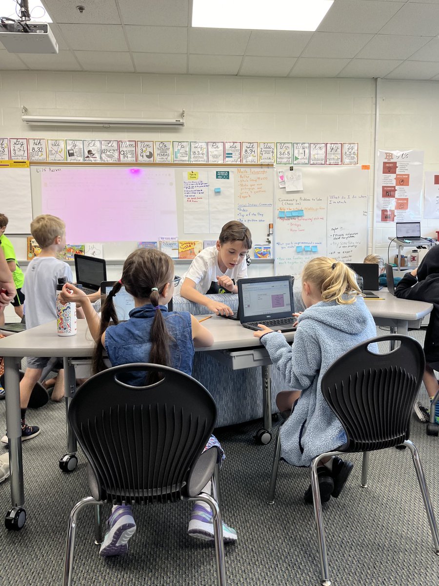IHElementary's tweet photo. How does a community meet the needs of the citizens that live there? After visiting our local government, 3rd graders are solving identified community problems. #IHPromise #PBL #IHES_STEM https://t.co/Rue5T96d4w