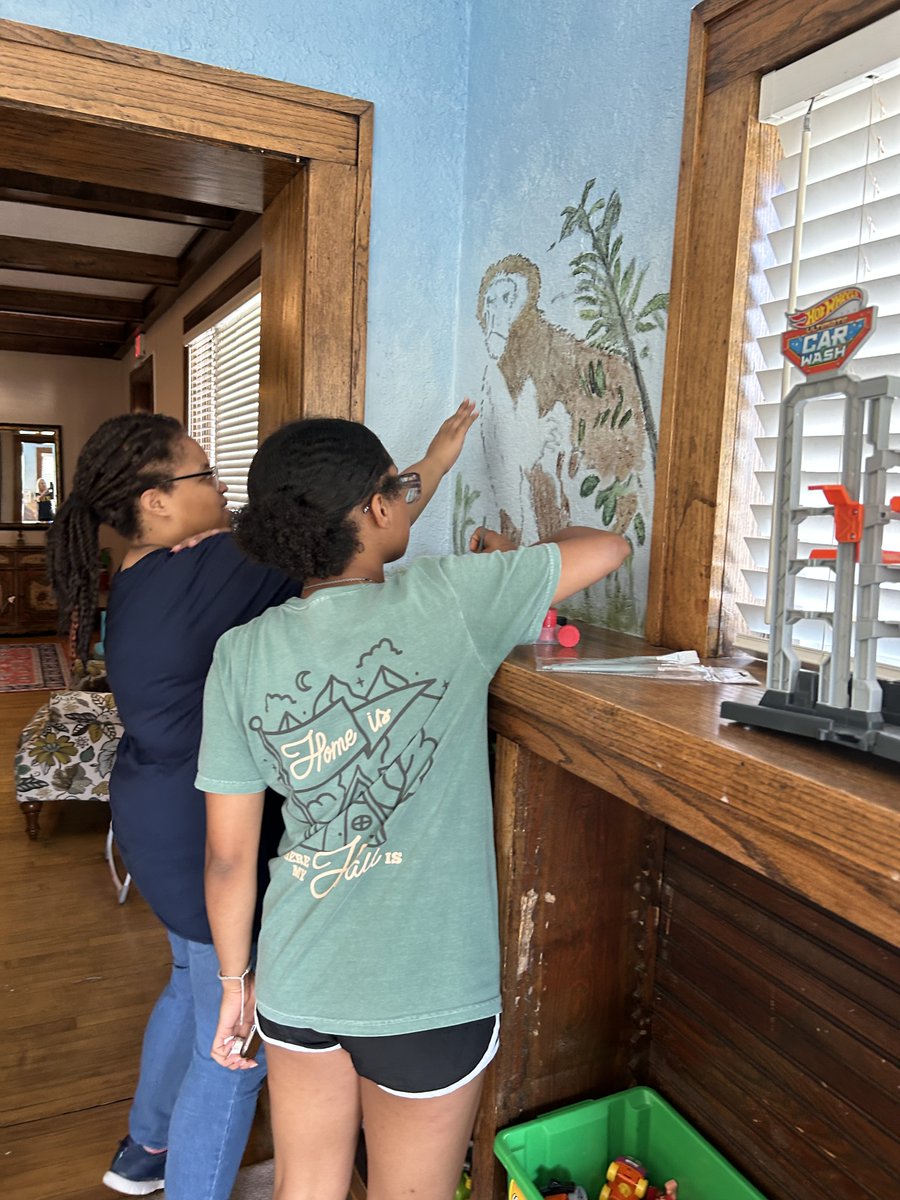 Last week, Child Development students finished homecoming week with a service project! Students collected donations and redesigned a playroom for Child Welfare in OKC. This playroom will serve children as they wait for visitations or placements into the foster care system.