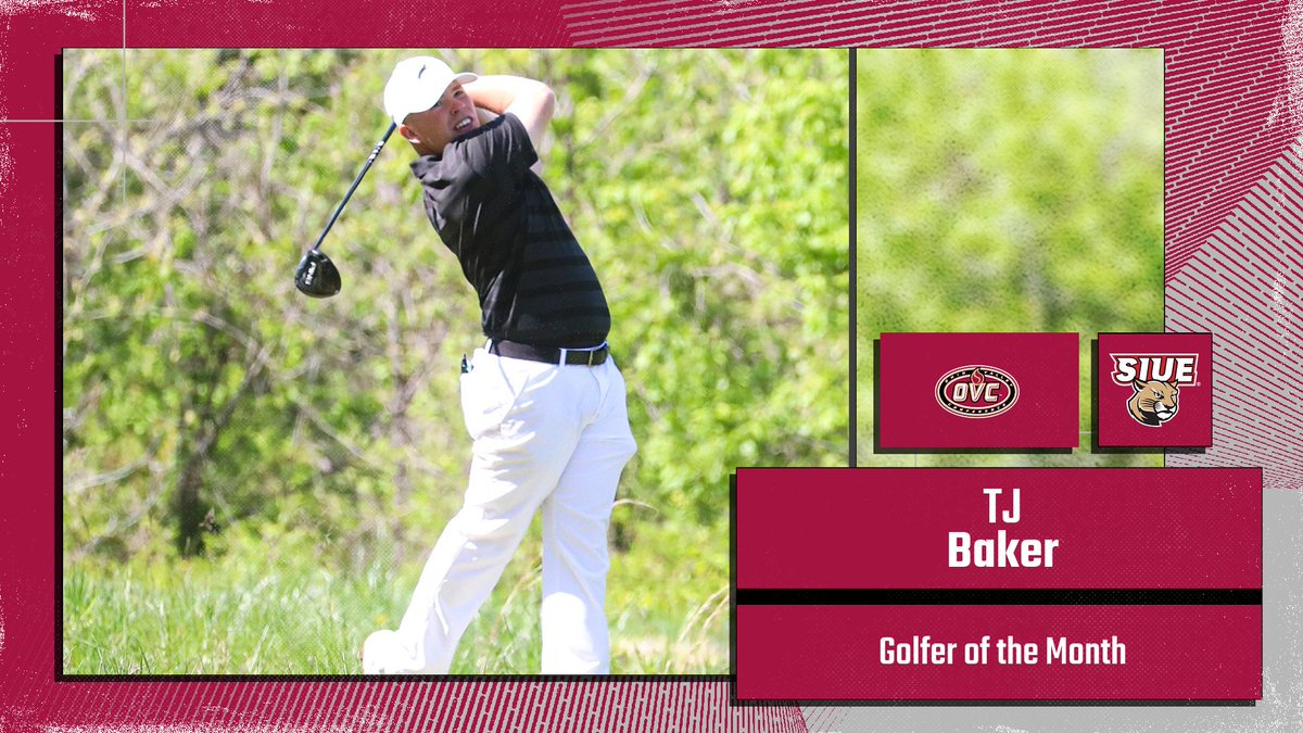 OVCSports's tweet photo. 𝗢𝗩𝗖 𝗠𝗮𝗹𝗲 𝗚𝗼𝗹𝗳𝗲𝗿 ⛳ 𝗼𝗳 𝘁𝗵𝗲 𝗠𝗼𝗻𝘁𝗵
@SIUECougars senior TJ Baker (@baker6045)

• Had a trio of Top 10 finishes in September, averaging 70.1 strokes per round

#OVCit | #ThisIsSIUE https://t.co/qzEq3L00hC
