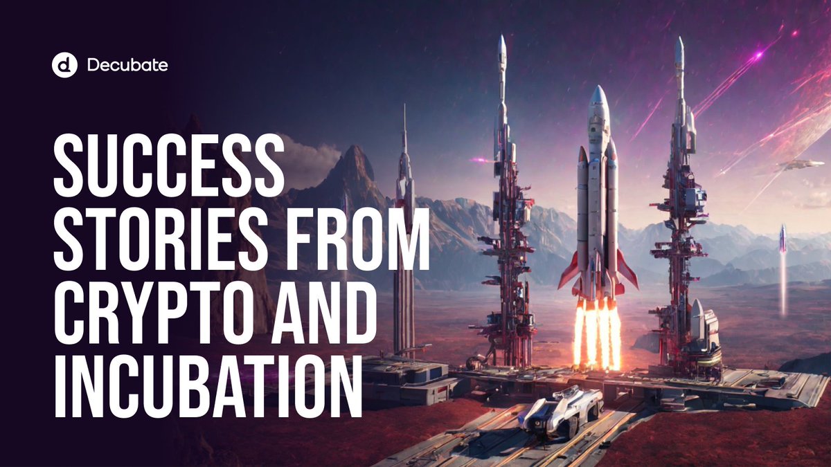 decubate's tweet photo. —

📰 Ever wondered how incubation &amp; acceleration craft success in crypto? 

Unlock the secret with our daily read! 

Unfold stories of triumph in crypto, illuminating your path to success with insight and inspiration.

👉 Unleash the potential: https://t.co/W5wUJpAqnl

— https://t.co/6SAR5uqxjT
