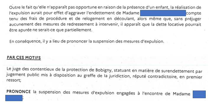 EriConstantin's tweet photo. Expulsable de son logement social à Bobigny, le JEX suspend l’expulsion de madame et de sa fille de 3 ans. Malheureusement le bailleur n'a pas attendu cette décision et a procédé à leur expulsion une semaine avant! Madame et son enfant sont aujourd'hui dehors #ExpulsionsLocatives https://t.co/F0kF1fn23t