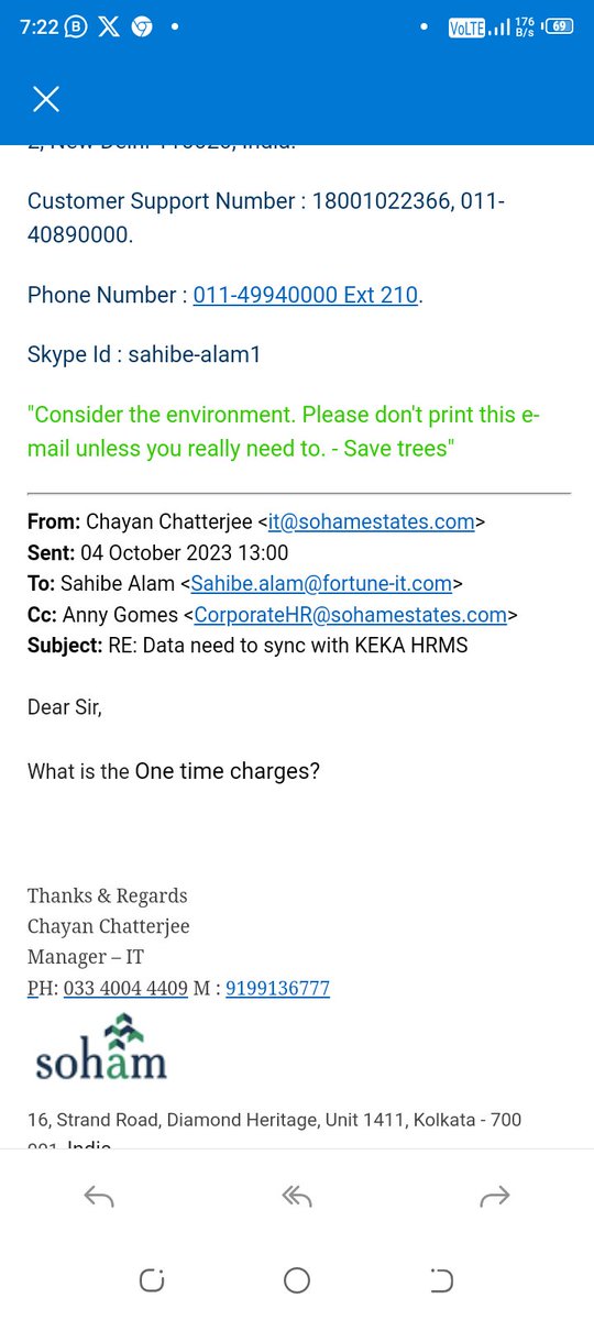 @infosecureye 
Very worst service recently we already used biometric machine of Secureye and again we purchased a new one but while going to integration with KEKA HRMS Portal your customer care is saying for integration need to par Rs 10500 other wise they not giving the SQLTABLE