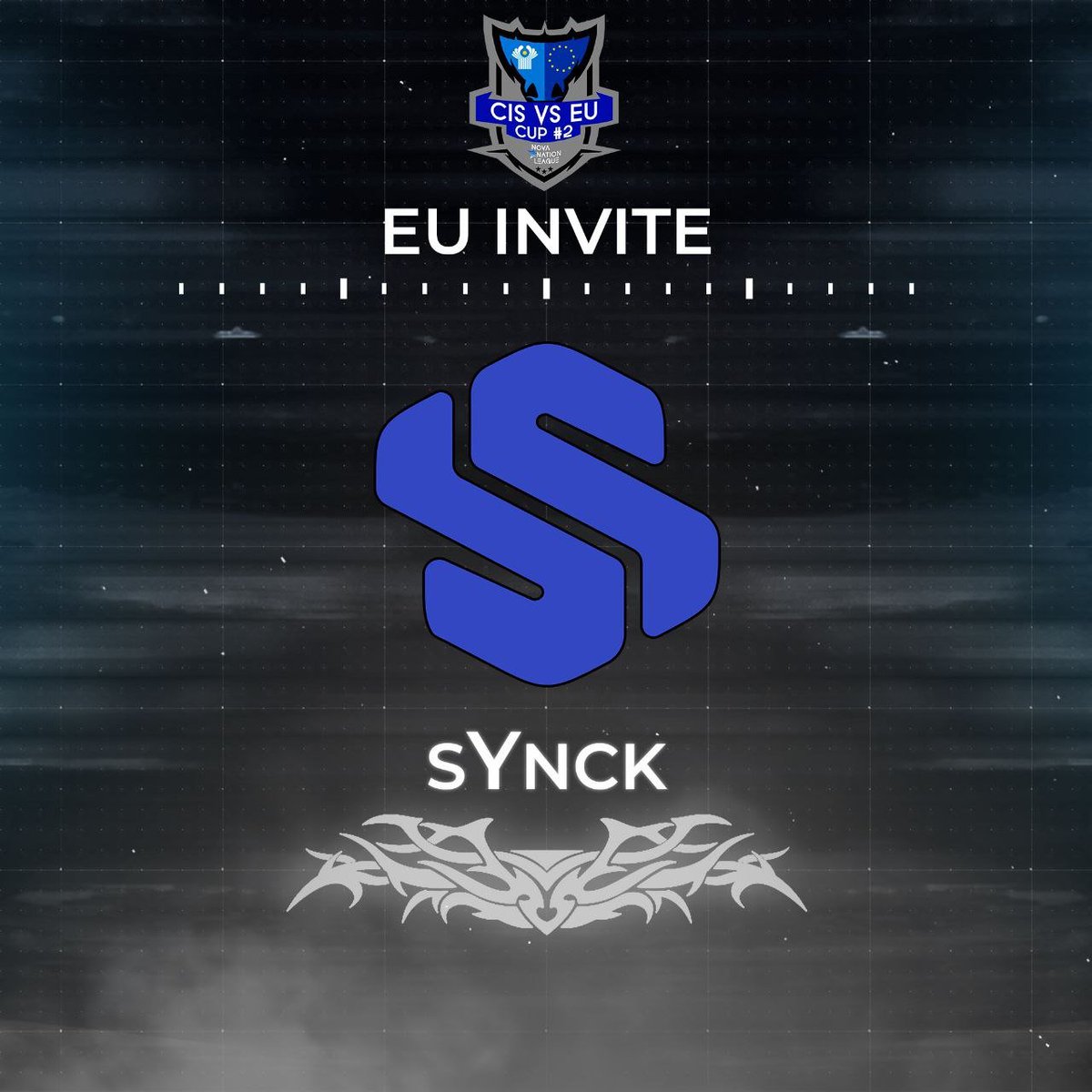 Welcome <a href="/synckesports/">sYnck</a>  !
They are replacement <a href="/THEPRODIGIESgg/">THE PRODIGIES</a> at main stage of CIS VS EU#2!