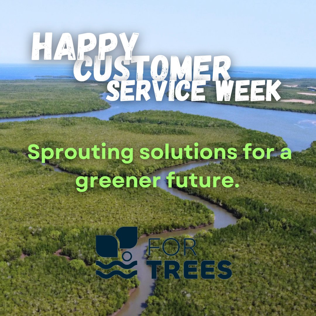 "🌿 Celebrating Customer Week with a Green Touch! 🌿 To our For Trees Club customers, you're the roots of our mission and leaves of our success. Your commitment to planting trees with us is a gift to Mother Earth. 🌳🌍 Thank you for making a difference! 🌱💚 #CustomerWeek #green