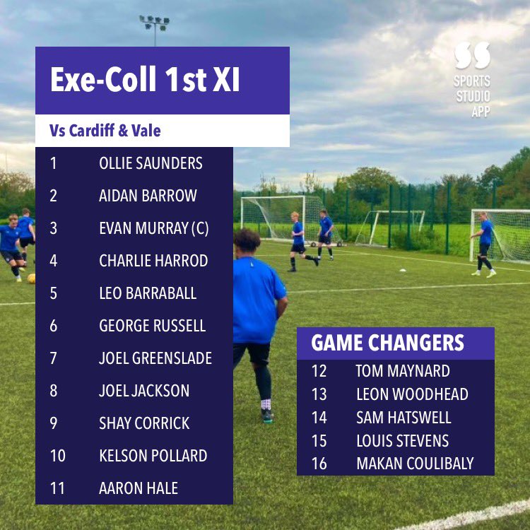 execollsport's tweet photo. Our Men’s ⚽️ 1s beat Cardiff and Vale 2-0 at the hub today. A great team performance which deserved the three points. @ECFA12 

⚽️Corrick
⚽️Pollard🍾

💙 https://t.co/cNJCMb0AN0