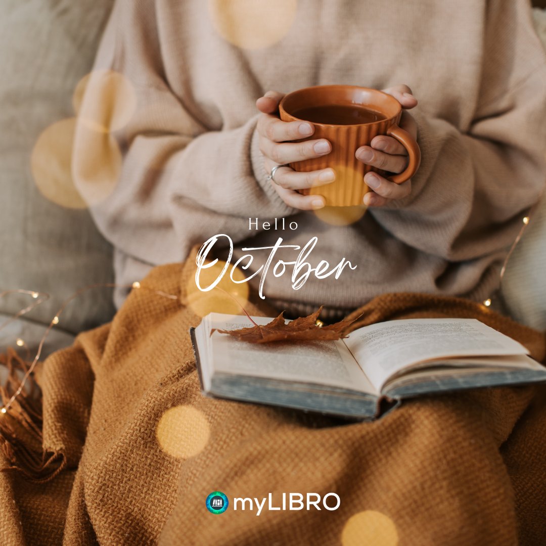 MyLibro's tweet image. Hello October! 🍁

Get ready for the coziest season filled with enchanting reads, warm blankets, and endless stories.

Dive into the fall magic with myLIBRO, and borrow from your local library today! 📚✨ #HelloOctober #FallReading