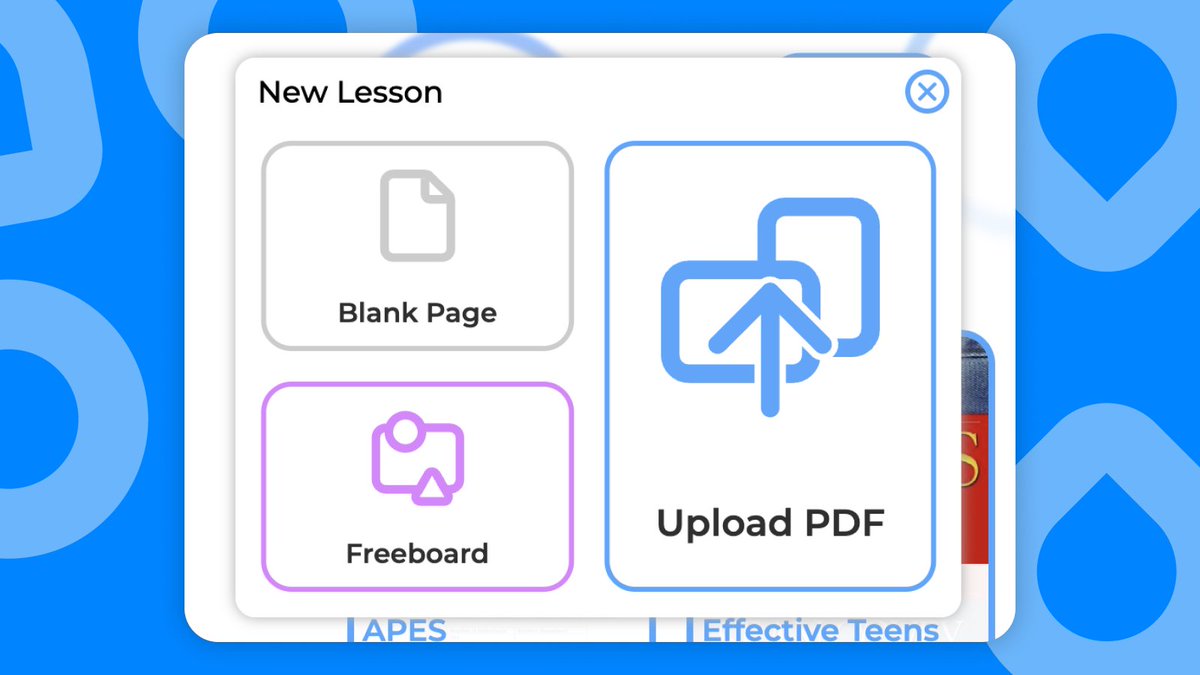 markifytool's tweet photo. Wondering what makes Markify the best collaborative tool for the classroom?

Feature #1 - Uploading PDFs ⬆️
Choose the whiteboard for you! Upload worksheets and more—strait into Markify—and annotate live across the classroom!

Thoughts?

#EdTech #teacher #classroom #markify https://t.co/RC4NCZDURz