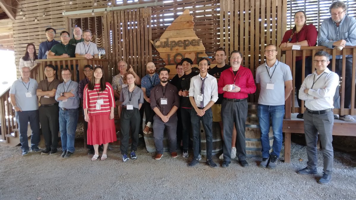 Brian Walsh (@drbwalsh1) on Twitter photo Final day of the MagX meeting. Amazing progress in soft X-ray research over the past few years. From multi-spacecraft analysis, to additive manufacturing of lenses, to plans for school bus-sized telescopes.
Thanks to <a href="/MountainRunWine/">MountainRunWinery</a> conference center for hosting! Final day of the MagX meeting. Amazing progress in soft X-ray research over the past few years. From multi-spacecraft analysis, to additive manufacturing of lenses, to plans for school bus-sized telescopes.
Thanks to <a href="/MountainRunWine/">MountainRunWinery</a> conference center for hosting!